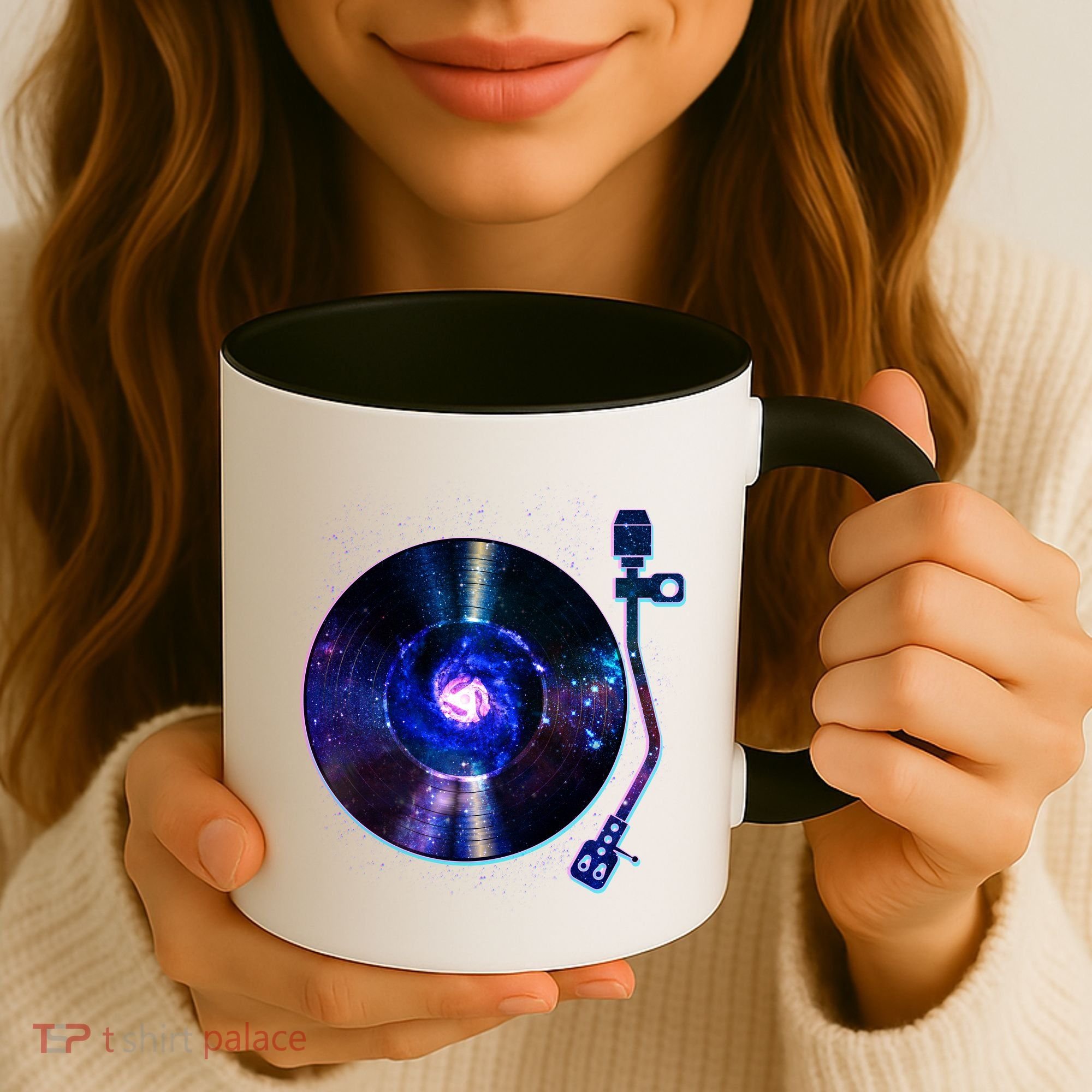 Galaxy Record Coffee Mug