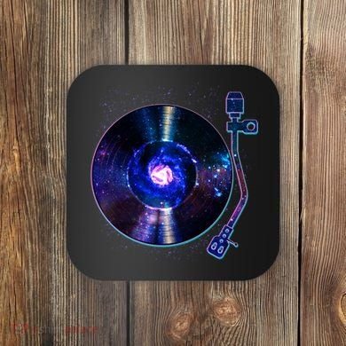 Galaxy Record Coaster