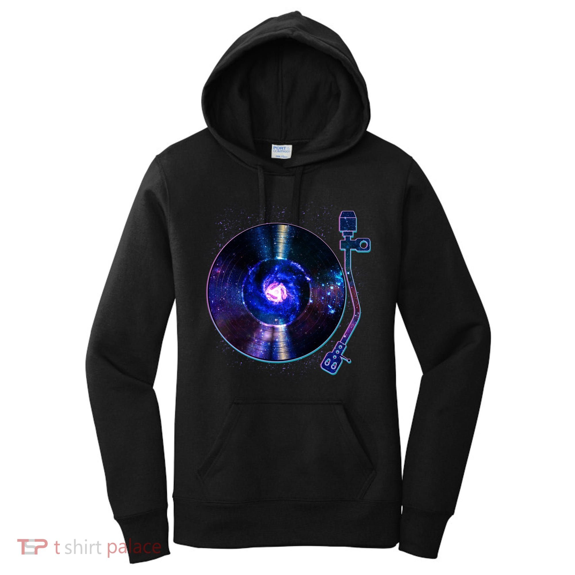 Galaxy Record Women's Hoodie