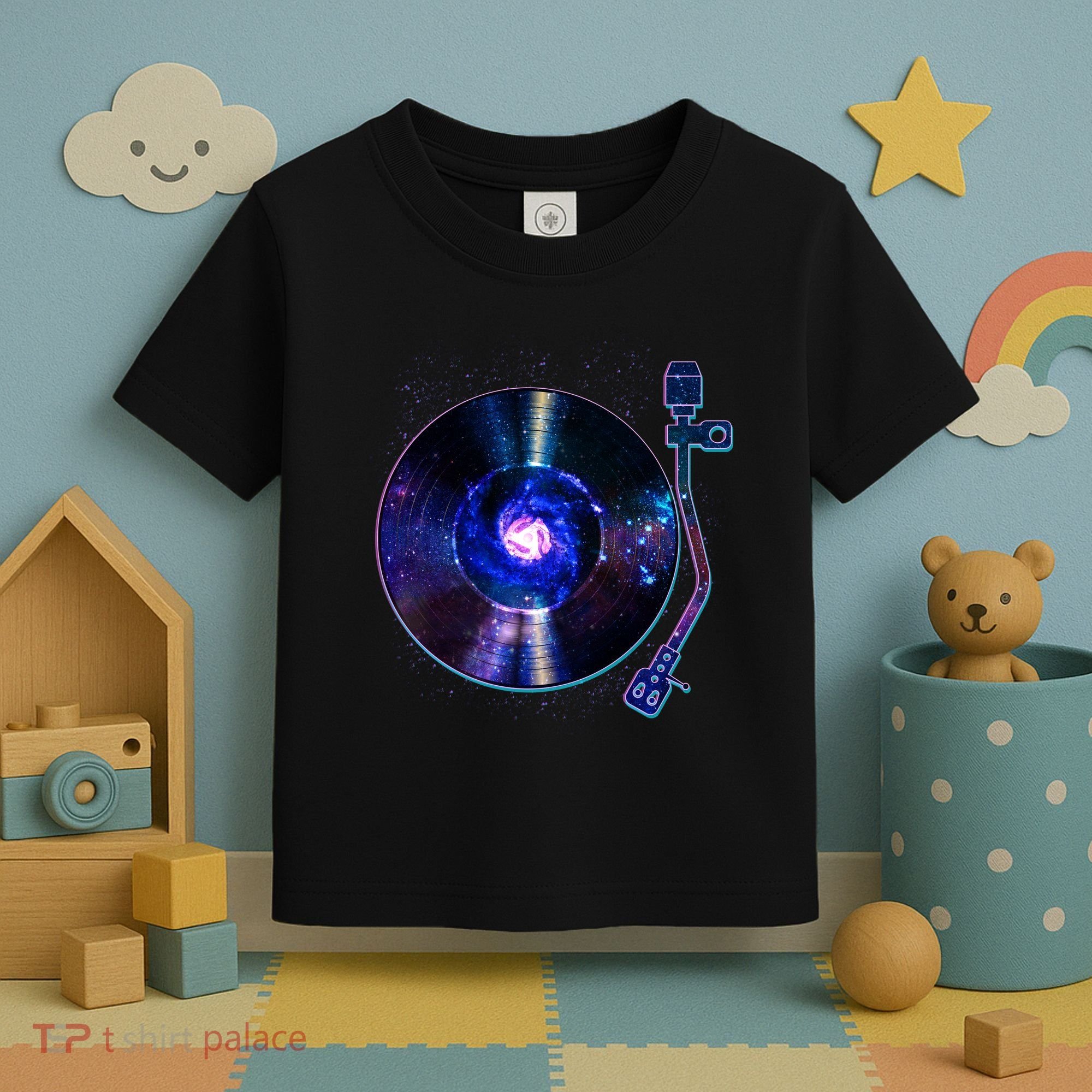 Galaxy Record Toddler T-Shirt