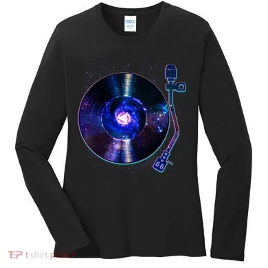Galaxy Record Women's Long Sleeve Shirt