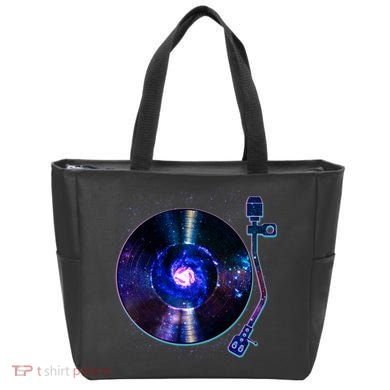 Galaxy Record Tote Bag