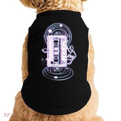 Galaxy Retro Space Cassette Tape Doggie Tank