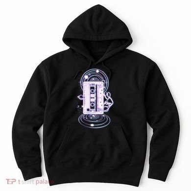 Galaxy Retro Space Cassette Tape Hoodie