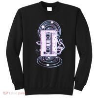 Galaxy Retro Space Cassette Tape Sweatshirt thumb 0