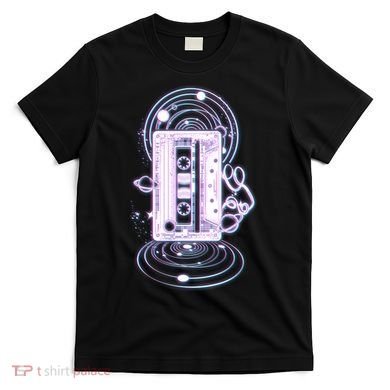 Galaxy Retro Space Cassette Tape T-Shirt