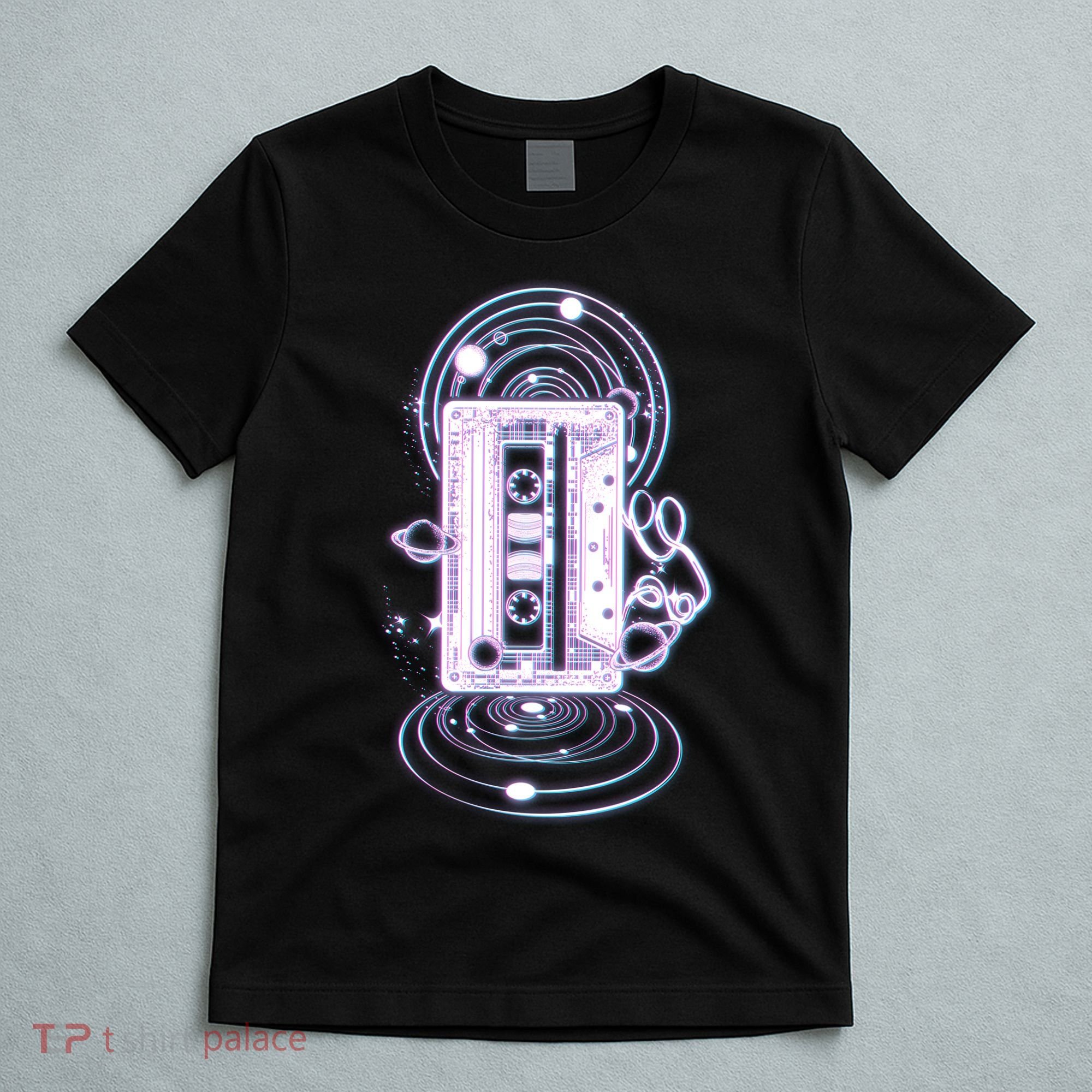 Galaxy Retro Space Cassette Tape T-Shirt
