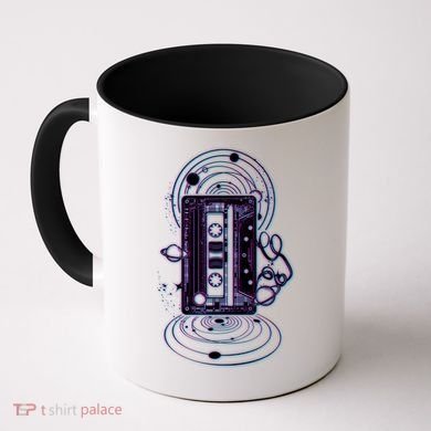 Galaxy Retro Space Cassette Tape Coffee Mug