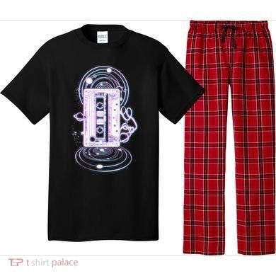 Galaxy Retro Space Cassette Tape Pajama Set