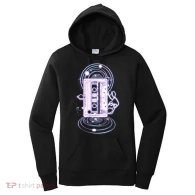 Galaxy Retro Space Cassette Tape Women's Hoodie