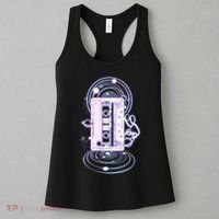 Galaxy Retro Space Cassette Tape Women's Tank Top thumb 3