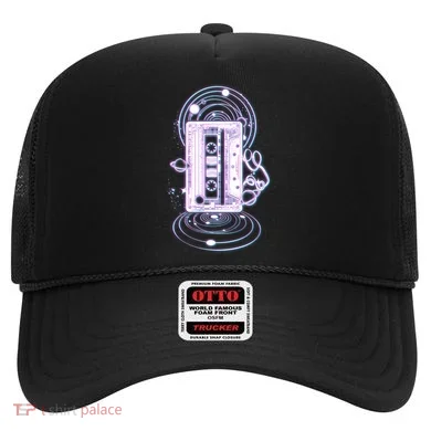 Galaxy Retro Space Cassette Tape Hat