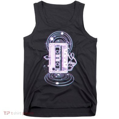 Galaxy Retro Space Cassette Tape Tank Top