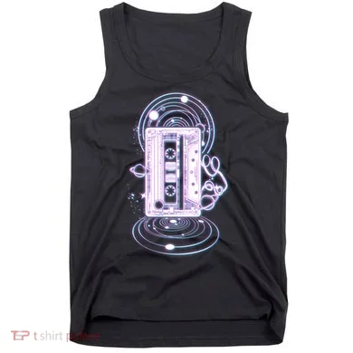 Galaxy Retro Space Cassette Tape Tank Top