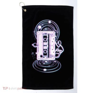 Galaxy Retro Space Cassette Tape Golf Towel