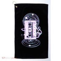 Galaxy Retro Space Cassette Tape Golf Towel thumb 0
