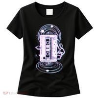 Galaxy Retro Space Cassette Tape Women's T-Shirt thumb 0