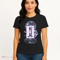 Galaxy Retro Space Cassette Tape Women's T-Shirt thumb 4