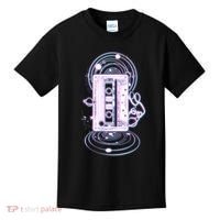 Galaxy Retro Space Cassette Tape Kids T-Shirt thumb 0