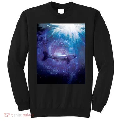 Galaxy Shark Underwater Sweatshirt