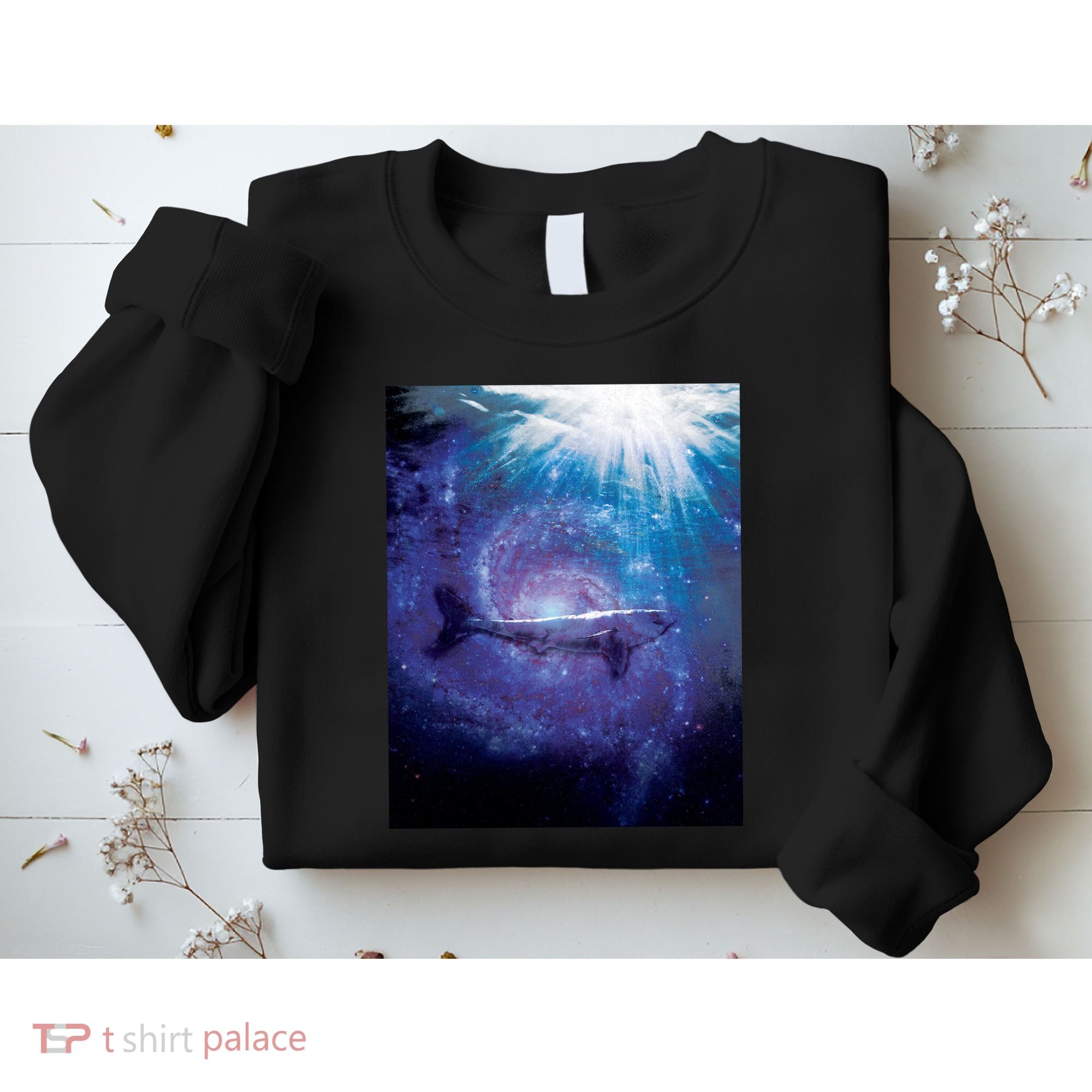 Galaxy Shark Underwater Sweatshirt