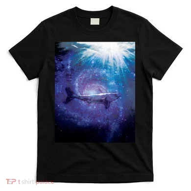 Galaxy Shark Underwater T-Shirt