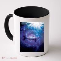 Galaxy Shark Underwater Coffee Mug thumb 0