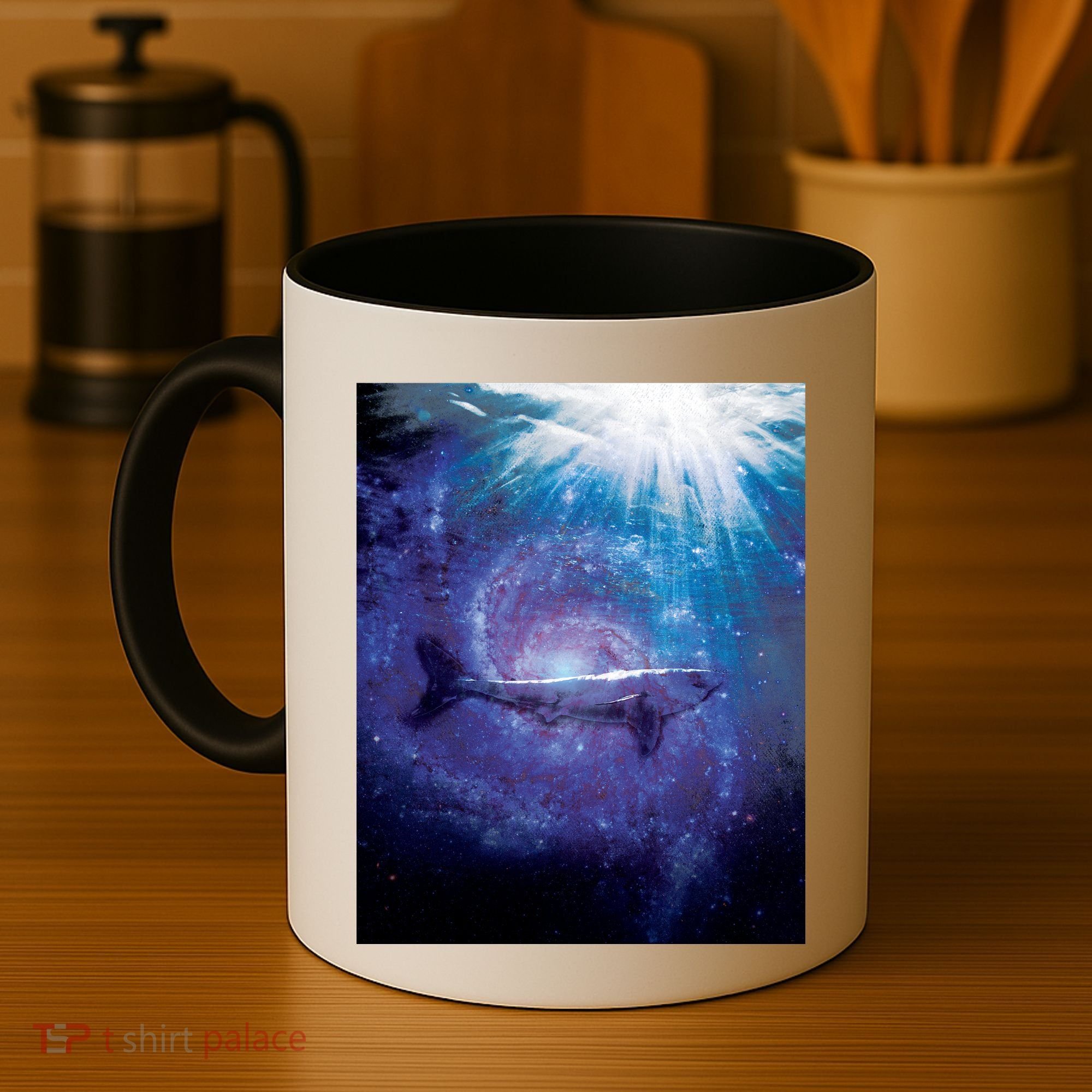 Galaxy Shark Underwater Coffee Mug