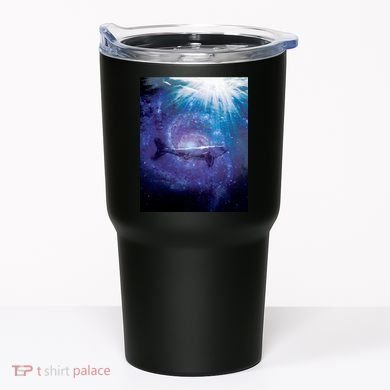 Galaxy Shark Underwater Tumbler