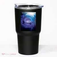 Galaxy Shark Underwater Tumbler thumb 0