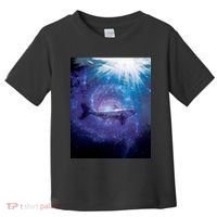 Galaxy Shark Underwater Toddler T-Shirt thumb 0