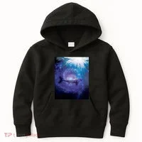 Galaxy Shark Underwater Kids Hoodie thumb 0