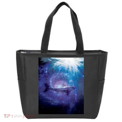 Galaxy Shark Underwater Tote Bag