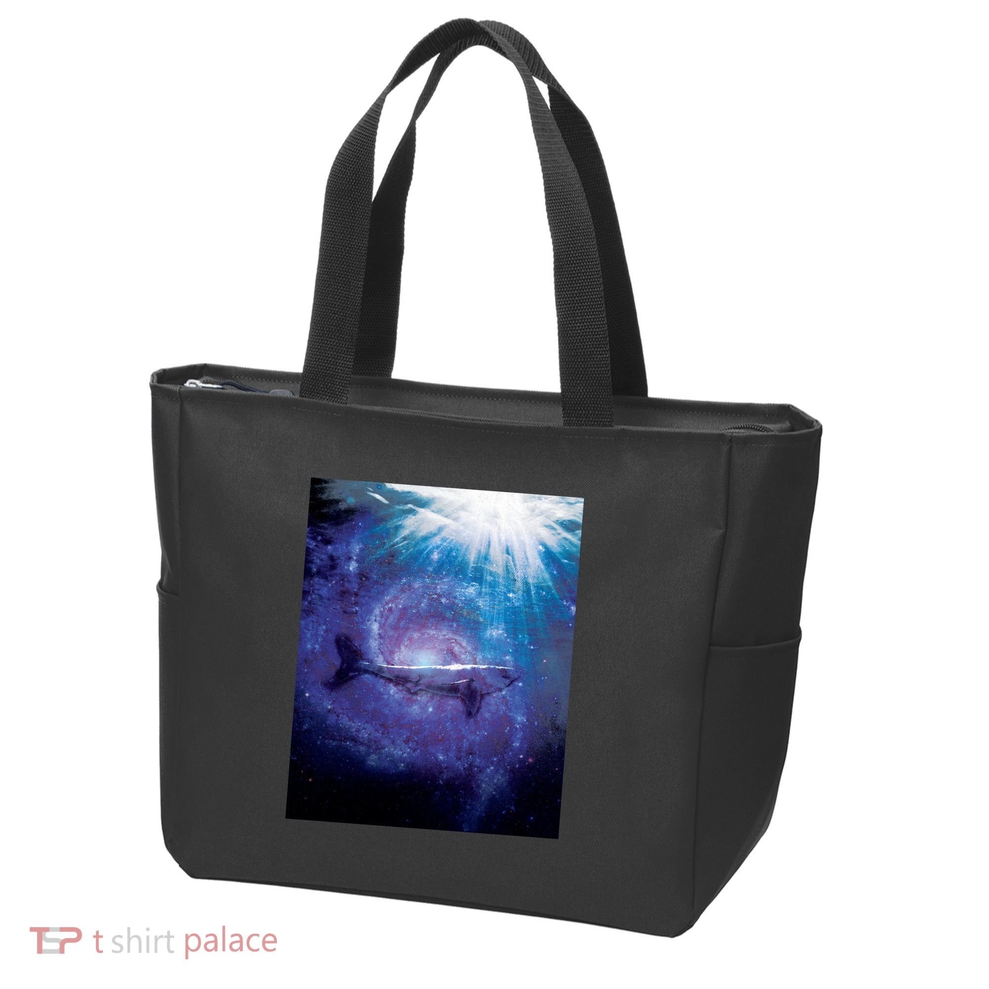 Galaxy Shark Underwater Tote Bag