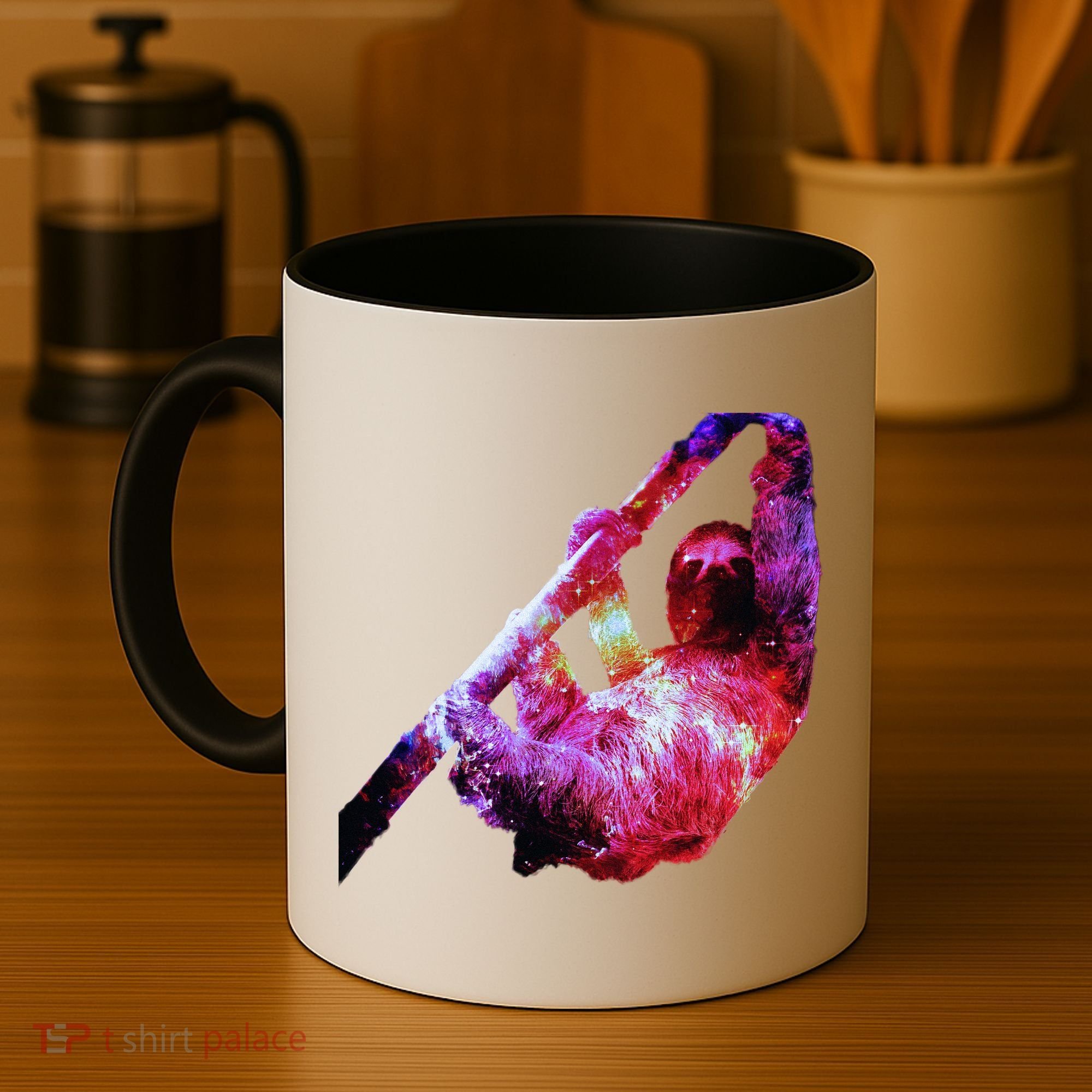 Galaxy Sloth Nebula Coffee Mug
