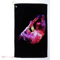 Galaxy Sloth Nebula Golf Towel thumb 0