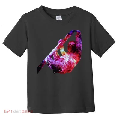 Galaxy Sloth Nebula Toddler T-Shirt