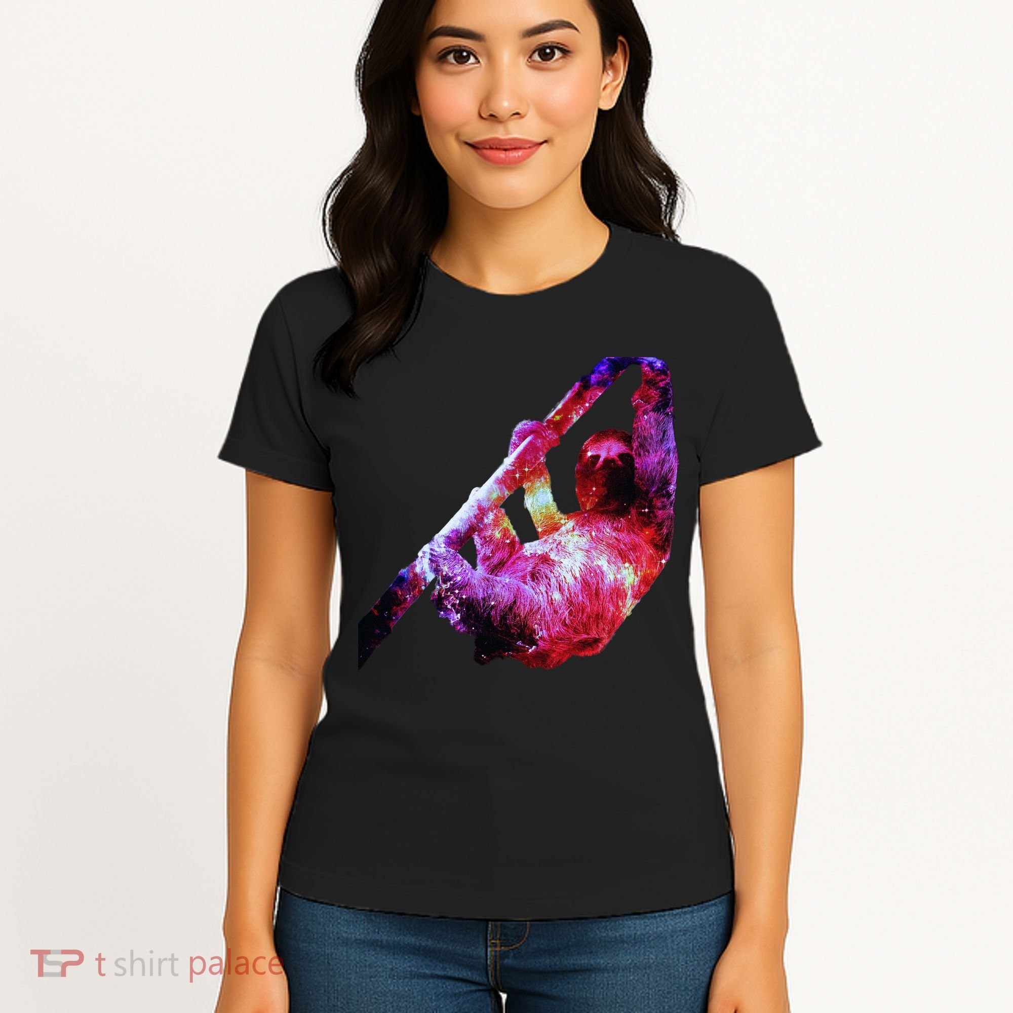 Galaxy Sloth Nebula Women's T-Shirt