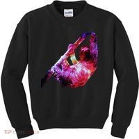 Galaxy Sloth Nebula Kids Sweatshirt thumb 0