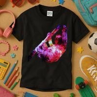 Galaxy Sloth Nebula Kids T-Shirt thumb 3