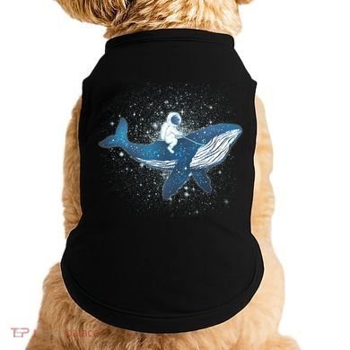 Galaxy Space Astronaut Whale Doggie Tank