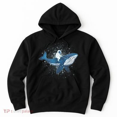 Galaxy Space Astronaut Whale Hoodie