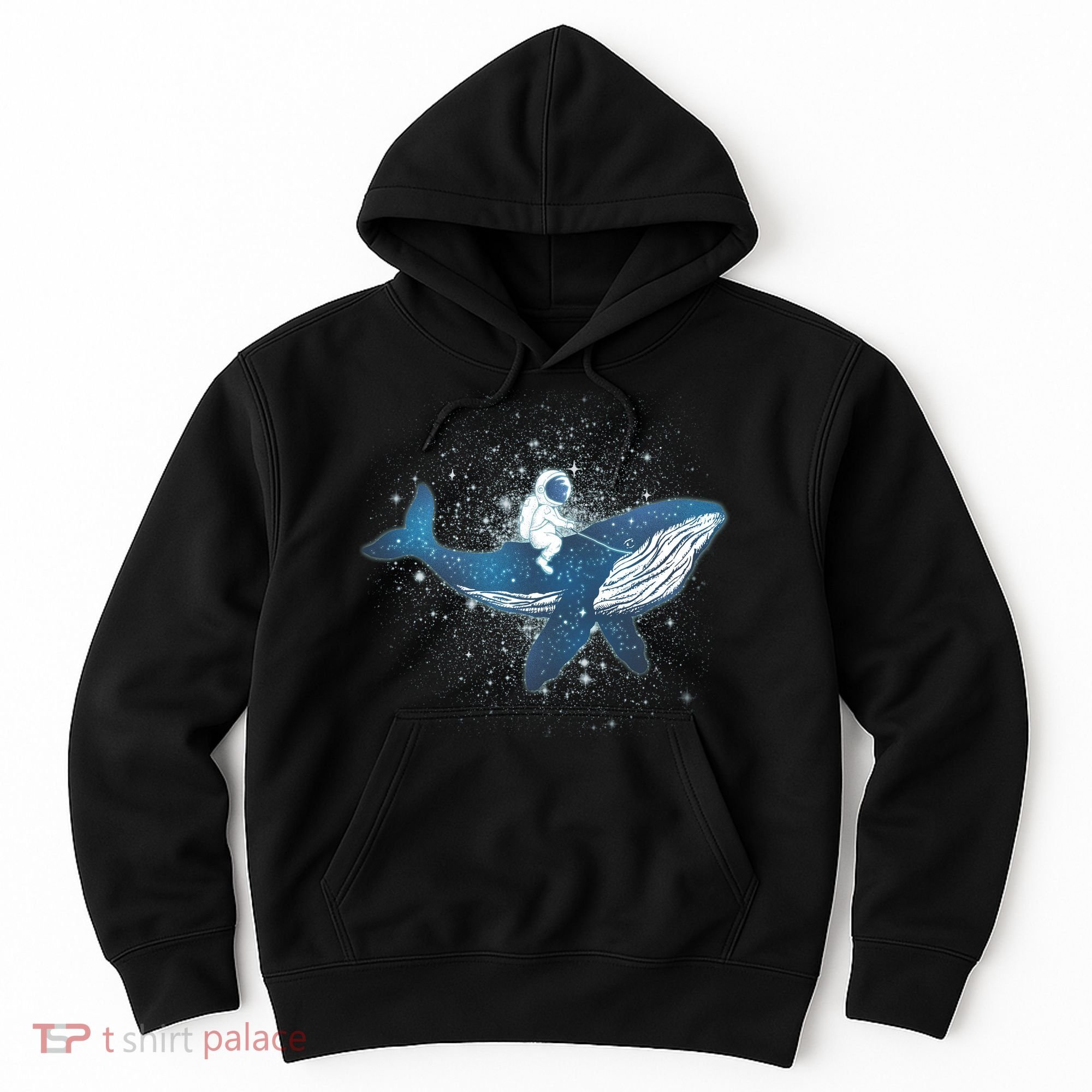 Galaxy Space Astronaut Whale Hoodie