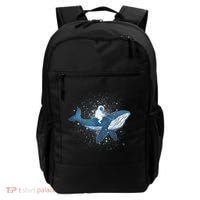 Galaxy Space Astronaut Whale Backpack thumb 0