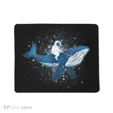 Galaxy Space Astronaut Whale Mousepad