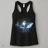 Galaxy Space Astronaut Whale Women's Tank Top thumb 3