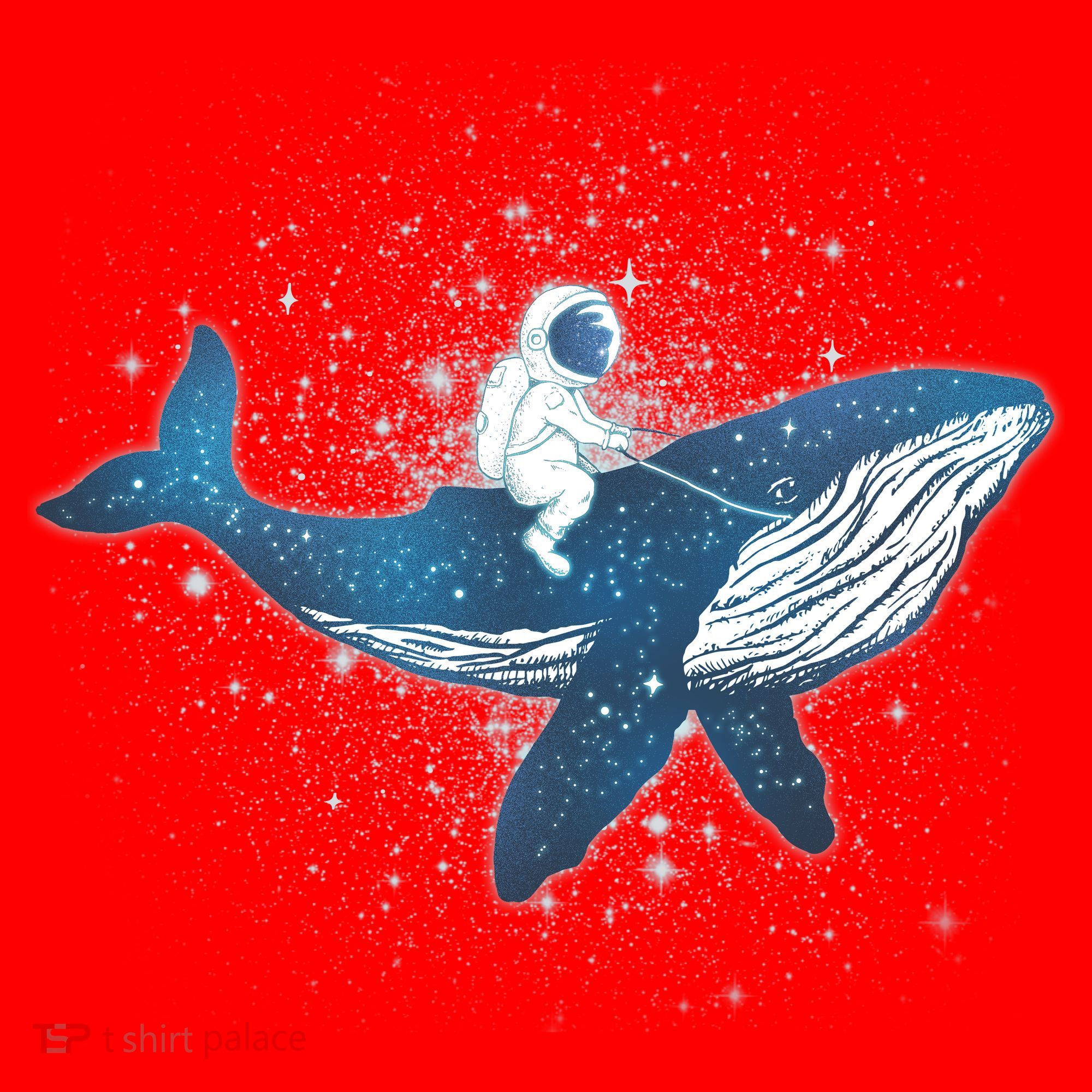 Galaxy Space Astronaut Whale Santa Hat