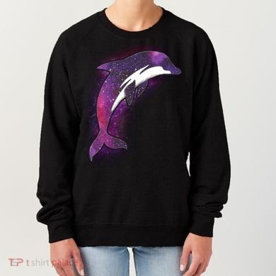 Galaxy Stars Dolphin Women's Sweatshirt