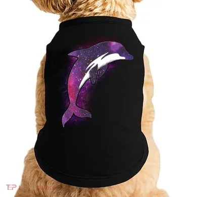 Galaxy Stars Dolphin Doggie Tank