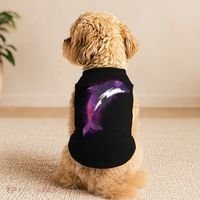 Galaxy Stars Dolphin Doggie Tank thumb 2